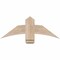 Ekena Millwork Bellingham Smooth Timber Gable Bracket, Douglas Fir, 36"W x 13"H x 1 1/2"D x 5 1/2"F, 9/12 Pitch GBW036X13X0206BEL00SDF - alternate 1